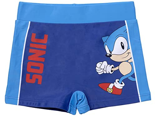 Boxer de Bain pour Enfants Sonic Bleu