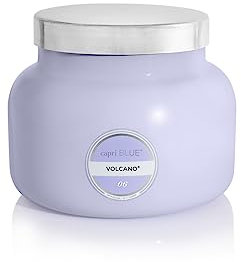 Capri Blue Vulcano Duftkerze – Luxus-Aromatherapie-Soja-Kerze – Digitale Lavendel-Farbe Signature Jar Candle (540 ml)