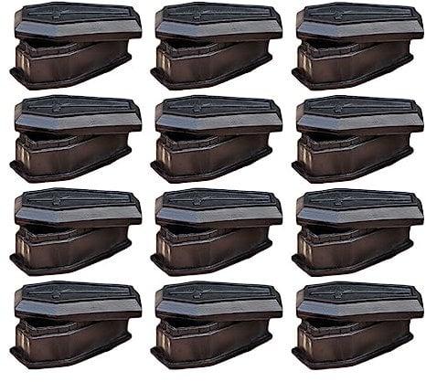 ifundom 12 Stück Boxen Sarg-modell Sarg Geschenkbox Basteln Sie Einen Vampirsarg Spielzeug Sargförmige Leckerlibox Kleine Sarg-requisiten Prailinen Box Karton Mit Deckel Container Plastik