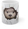 Jm-Déco Mug Animaux 3D- Idée cadeau - Mug et tasse original pour Enfant ou Adulte - Marrant Fun (Loutre)