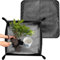 Estera Plegable para Jardinería, 2 Piezas Impermeable Plantación Mat, Alfombrillas para Trasplante de Plantas para Plantar Suculentas en Macetas Cuidado de Plantas de Jardín Interior (Negro)