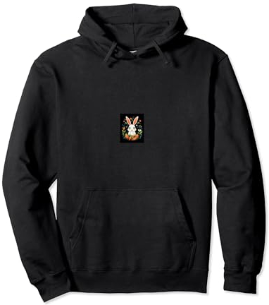 Niedlicher Osterhase Pullover Hoodie