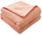 Hayisugal Tagesdecke 100% Baumwolle Kuscheldecke Leichte Wohndecke in Waffeloptik, Softe Überwurfdecke Bett, Sofa Überwurf Wohnzimmer Schlafzimmer Sommerdecke Baumwolldecke, Rosa, 150 x 200cm
