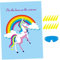 Cabilock Geburtstagsparty-Dekoration Für Mädchen Geburtstagsspiel Banner Pin The Horn Esel-aktivität