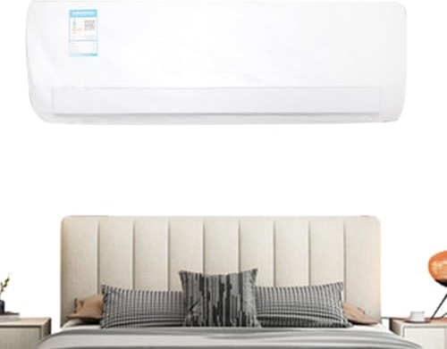 Air Conditioner Cover For Inside – Indoor Wall-Mounted AC Protective Cover | Washable Dustproof Shield For Home, Apartment, Dorm | Reusable Air Conditioner Protection Cover For All Seasons