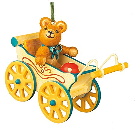 Hubrig Nostalgischer Baumbehang Teddyfahrt Erzgebirge