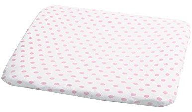 Odenwälder 26014-300 Frottee-Bezug f.Wickelauflage Tupfen rose