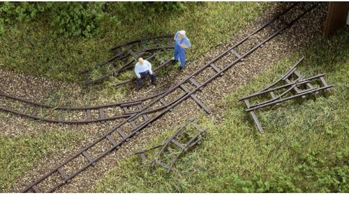 Auhagen 43701.0 - Feldbahngleis, Attrappen, bunt