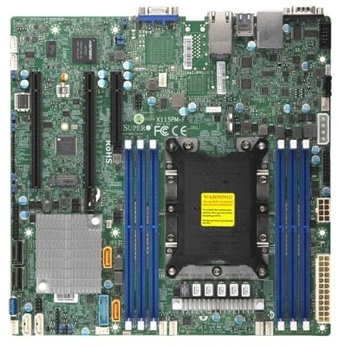 Supermicro X11SPM-F Mainboard für Server (Intel LGA 3647 (Socket P), 165 W, DDR4-SDRAM, 1600,1866,2133,2400,2666 MHz, 768 GB)