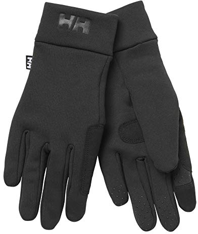 Unisex Helly Hansen HH Fleece Touch Glove Liner, Schwarz, L