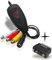 TechSide Video Grabber 2025: Convertitore VHS in Digitale USB 2.0 con Adattatore SCART – per Videoregistratore VHS, Hi8, Mini DV – Compatibile Windows 11/10 – Scheda acquisizione Video MP4