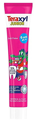Teraxyl Zahnpasta Junior 6 Jahre und Goa + „T Strawberry 75ml (Satz 4) 1