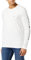 Tommy Hilfiger Herren Langarmshirt Tommy Logo Baumwolle, Weiß (White), M