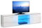 Mondeer TV Unit, TV Cabinets Wooden LED High Gloss Doors for 43 50 55 60 inch TV Suitable for Living Room Bedroom 160cm White, 160 x 30 x 40 centimetres (F1017TS01WT)