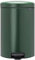 Brabantia NewIcon Cubo de Basura con Pedal, Stainless Steel, Verde Pino, 20L