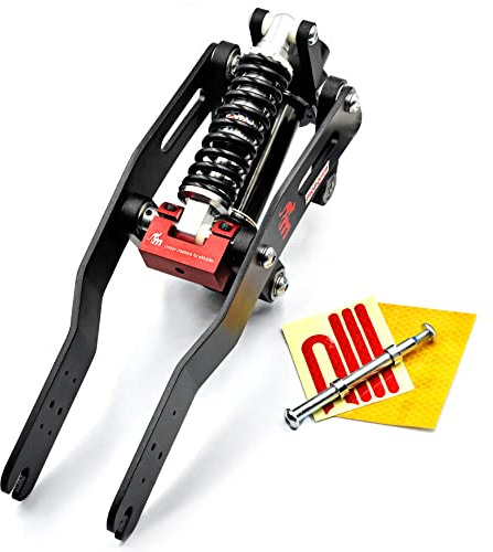 myBESTscooter Kit de suspensión Monorim Original V4 para los Modelos M365, 1S, Essential, Pro 2, Mi3, Pro4 del Patinete eléctrico Xiaomi (Black)