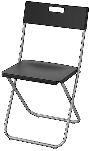 Ikea Gunde Klappstuhl, Schwarz, 4 Stück