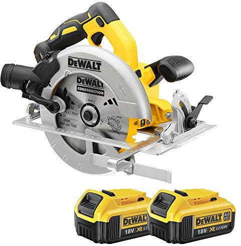 DeWalt DCS570N 18V 184mm Brushless Circular Saw with 2 x 4.0Ah Batteries