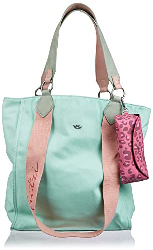 Fritzi aus Preussen Damen Izzy02 Canvas Shopper, Lime