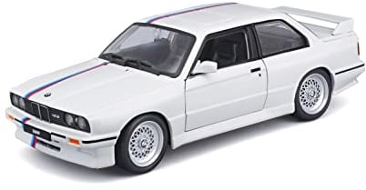 Bburago BMW M3 (E30) ´88 1:24 Modellauto, Weiß