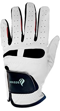 BOSSER Golfhandschuhe Herren aus Leder mit Extra Lindernder Wirkung für die Linke Hand- Größe L