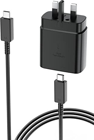 OLKIEQZSamsung 45W Super Fast Charger Plug 2M USBC Cable,PPS Wall USBC Charging Power Adapter Samsung Galaxy S23,S23+,S23 Ultra,S22,S22+,S22 Ultra,S2,S21 Ultra,S21+,S20,A33,A72,A71,A53