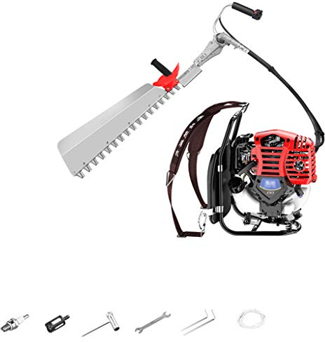 Siepe elettrica Asta telescopica allungabile Tagliasiepi da 75 cm Cesoia per rami a benzina Lama SK5 (Nuovo aggiornamento [taglia rami spessi 3 cm]) (asta singola + taglia rami spessi 3 cm)