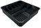 GarageInOrder 3D-gedruckter Bithalter für Milwaukee Packout, Low-Profile-Organizer (7 Fächer + 110 Bit), Schwarz