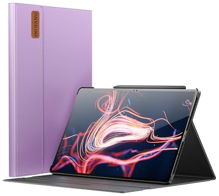 INFILAND Funda para Galaxy Tab S10 Ultra/S9 Ultra/S8 Ultra de 14.6 pulgadas, funda con soporte multiángulo compatible con Samsung Galaxy Tab S10 Ultra/S9 Ultra/S8 Ultra Tablet [encendido y apagado
