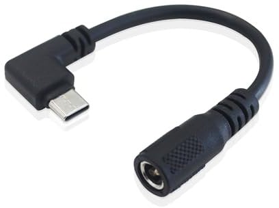 Wamlet Beheizter Jacken-Adapter, Ladegerät, Typ-C, Spannungssteigerung, DC-Steckerkabel für Milwaukee, M12, Snap-on, Metabo, Craftsman, AEG, Makita