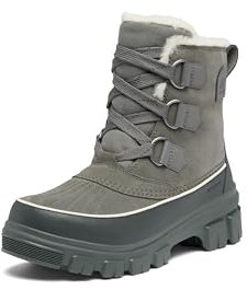 Sorel Tivoli V - Stivali da neve impermeabili da donna, Cava/Grill, 41 EU