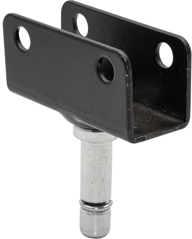 WAGNER U-Profil + Stift 2tlg. - 22 x 16/20 x 25/ Ø 8 mm x Höhe 20/30/55 mm, Möbelrolle / Möbelgleiter mit Aufnahme 8 mm, Stahl verzinkt/beschichtet, Klemmring - 11918899