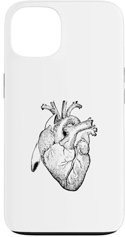 Hülle für iPhone 13 Herzzeichnung Anatomie Kardiologie