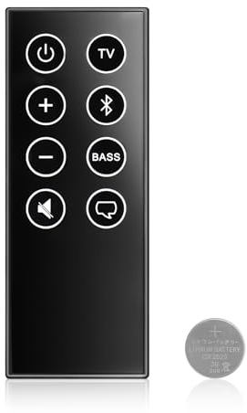 New Remote Control Replacement for Bose Solo 5 10 15 Series II TV Sound System 418775 431974 740928-1120 838309-1100, for Bose TV Speaker and Solo Soundbar Series II