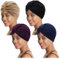 XEPST Turban Damen Baumwolle Chemo Hüte, 4 Stücke Turban für Frauen Vorgebunden Beanie Kopfbedeckung Plissee Mütze Weich Turban Kopfwickel Kappe Haarausfall Hut
