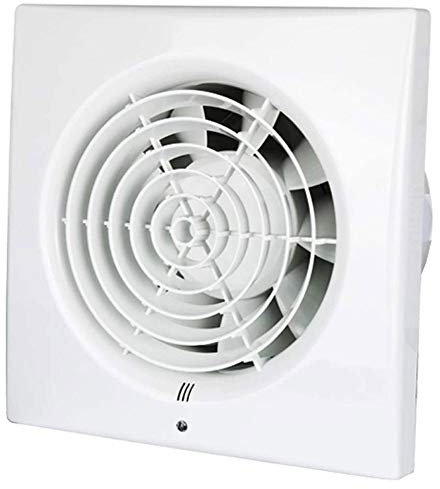 FAZENHUA Extractor silencioso, ventilador de escape para hogar, Hotel, ventanas de vidrio, colgar en la pared, cocina, baño, inodoro, ventilación, rejilla de ventilador de escape