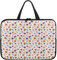 Surwin Laptophülle mit Griff, 3D Floral Muster Laptop Hülle Tasche Wasserdicht Laptop Hüllen Laptoptasche mit Reißverschluss, Stoßfest Langlebig Notebook Sleeve (17 Zoll,Bunt)