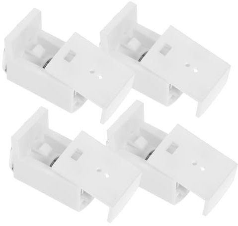 Cabilock Blind Brackets Adjustable Iron Mounting Hold Down Brackets for Window Blinds with Foldable Design Sturdy Metal for Home Window Treatment