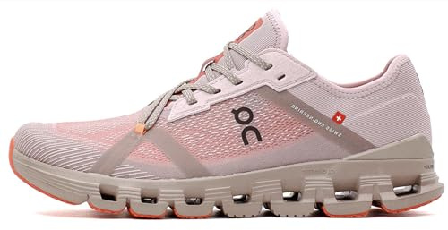 On Cloud X 4 Ad Damen-Sneaker, Mauve/Salm on, 38 EU