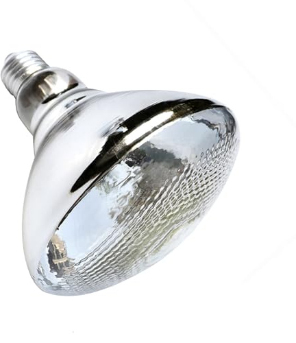 57lilina 150W Thickened Infrared Heat Lamp Bulb for Poultry, Reptiles & Pet