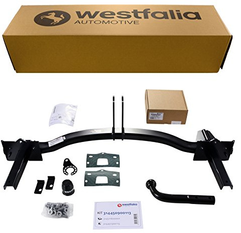 Westfalia Starre Anhängerkupplung für Opel Mokka (BJ 10/2012-08/2016) - im Set mit 13-pol. fzg.-spez. Westfalia Elektrosatz