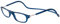 TBOC Lesebrille Lesehilfe für Herren und Damen – Dioptrien +3.00 Blau Fassung Brillen mit Stärke Faltbare Einstellbare Trend Frau Mann Senior Magnetverschluss Clip Alterssichtigkeit Presbyopie