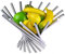 Creative - Frutero giratorio de acero inoxidable, cesta de frutas, soporte para frutas con pelador de naranja