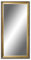 120 cm x 60 cm, Spiegel mit Rahmen, Badezimmerspiegel Antik, Alte Spiegel, Handgefertigte, Stabiler Rückwand, Rahmenleiste: 60 mm breit und 45 mm hoch, Rahmen Farbe: Gold