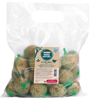 Menu Nature 25 Suet Balls with Net Vogelfutter (Box 36)