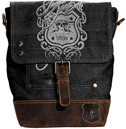 Jack's Inn 54 Panama Collection Royce Tasche Vintage Black (Black)