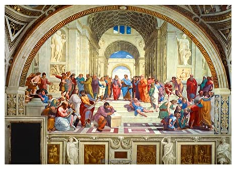 Grafika Bluebird Puzzle 1000 EL. SzkoÄšĂ AteÄšska, Raphael, 1511 [Puzzle]