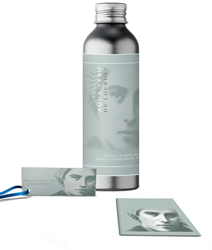 ¡FRESCA! El agua Sagrada de Lourdes directamente del Manantial en la Gruta de Lourdes. 150 ml.