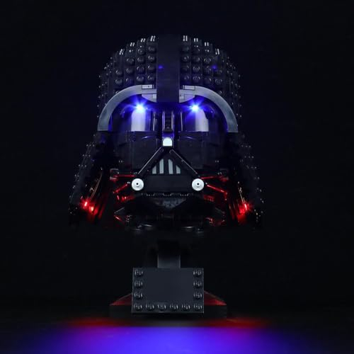 PIPART LED Light Kit for Lego 75304 Darth Vader Helmet; Light Kit ONLY, Lego Model NOT Included