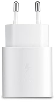 DBZYLN Caricatore Caricabatteria USB C per Samsung Galaxy S20 Plus S21 S21+ S22 S23 S24 Z Flip 3/4/5 Fold 3/4/5 5g Note10 A53 A54 A14 A13 A72 S10, 25W Rapida AlimentatoreFast Charger, Bianco